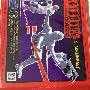 Gibbon slackline set